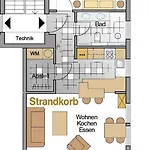 House Strandkorb Apartment *